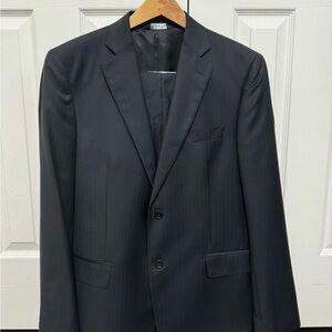 Men’s Black Zegna Traveler Suit
